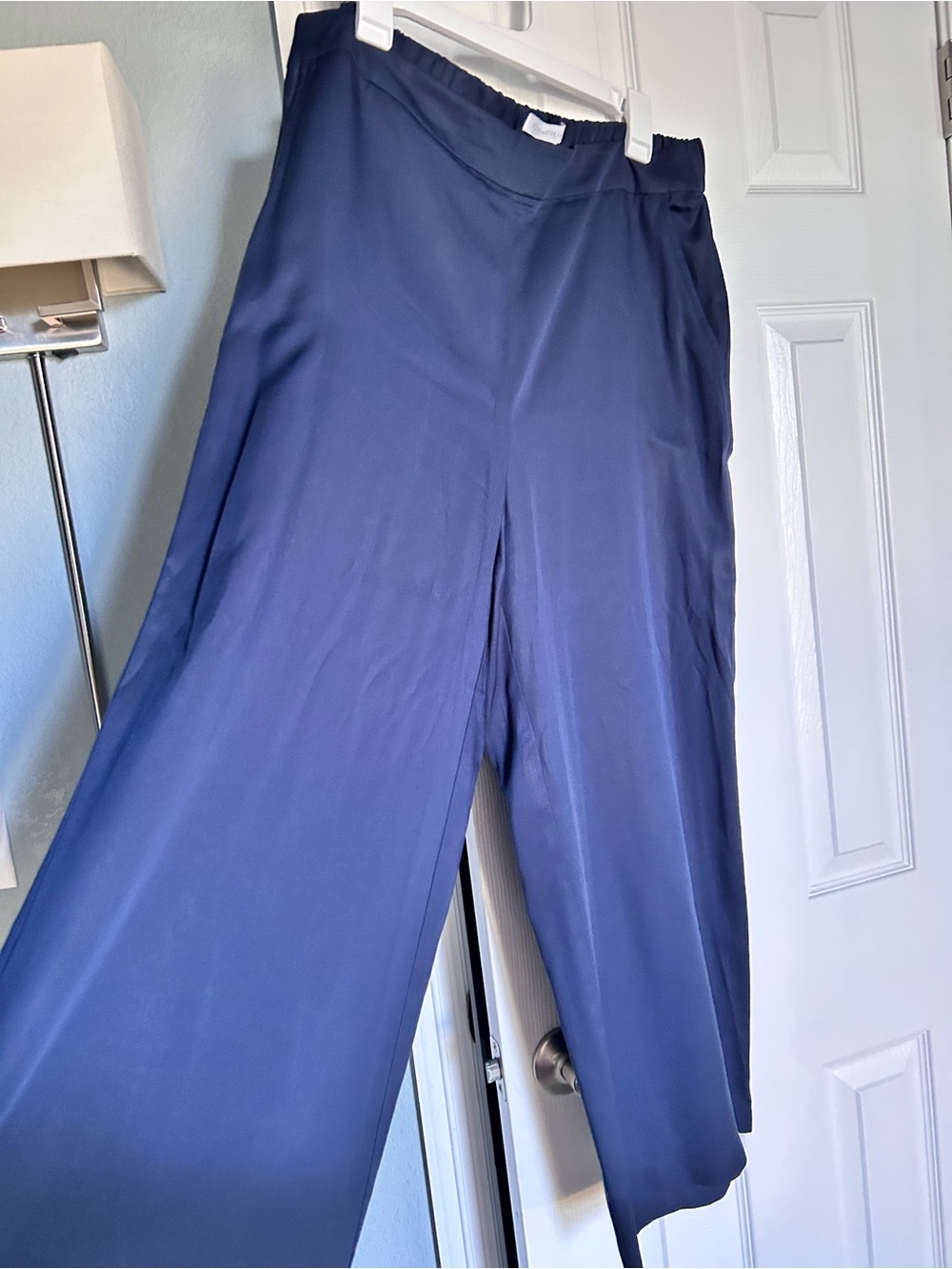 Charter Club Navy Wide-Leg Palazzo Pants